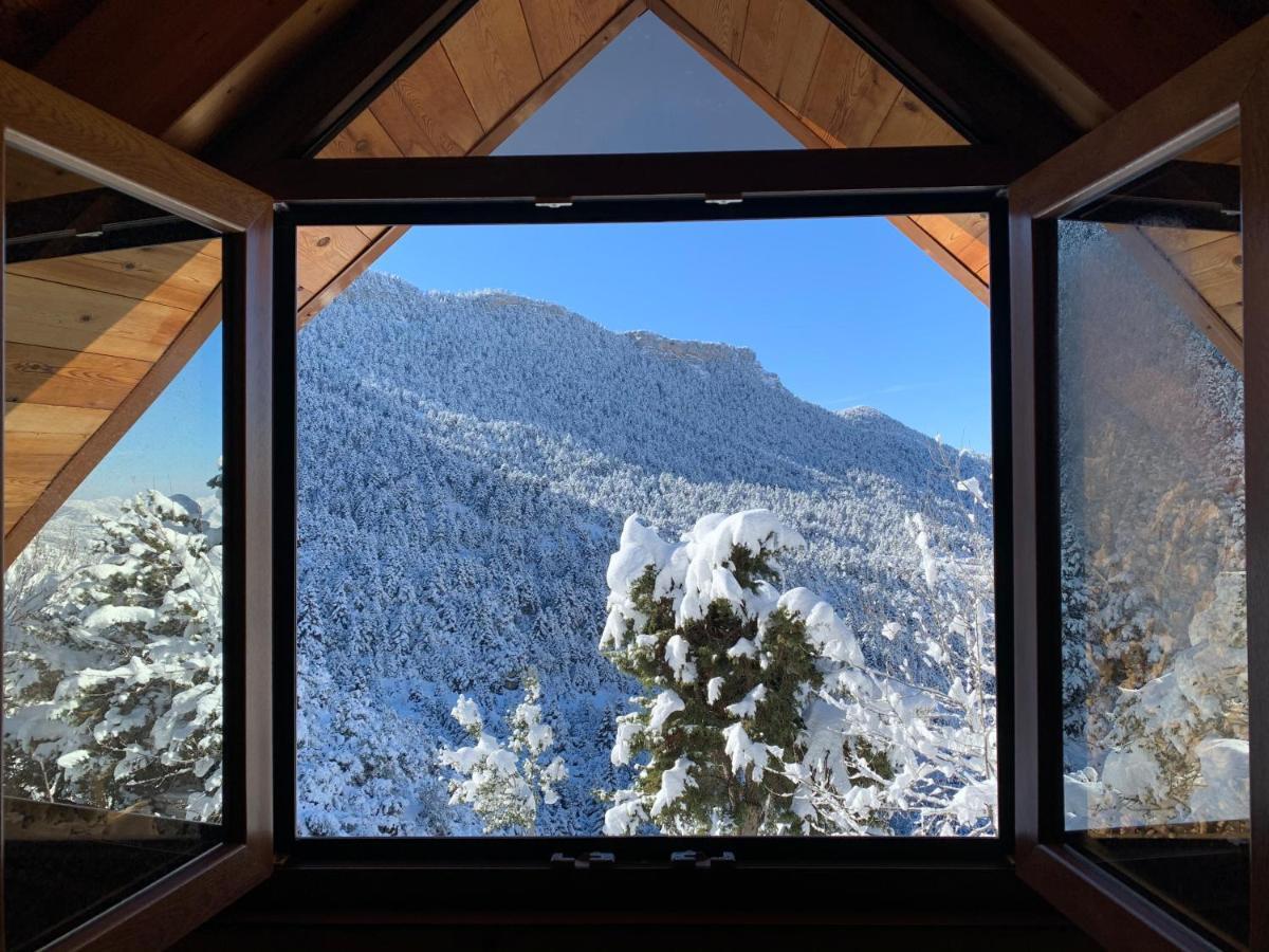 Chalet In The Forest Kalavryta Exterior foto