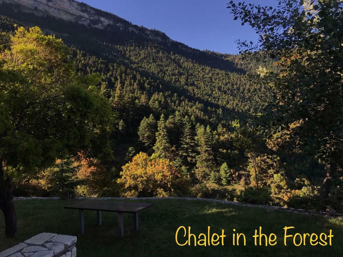 Chalet In The Forest Kalavryta Exterior foto